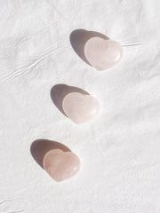 Rose Quartz Heart | Extra Small