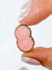 Rhodochrosite Infinity Slice | Mini