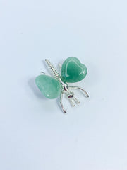 Green Aventurine Dragonfly Carving