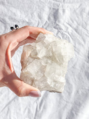 Glass Apophyllite Cluster 385g