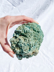 Green Heulandite Cluster 460g