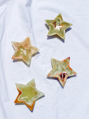 Green Onyx Star Bowl | Large