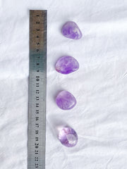 Amethyst Light Tumbles | Medium