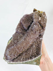 Black Amethyst CutBase Cluster 3kg