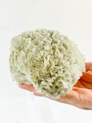 Scolecite with Apophyllite Cluster with Inclusions 852g