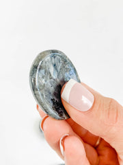 Larvikite Worry Stone