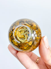 Orgonite Tiger Eye Sphere | X Large