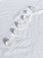 Clear Quartz Tumbles | Medium