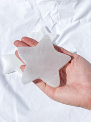 Selenite Star Plate | Large