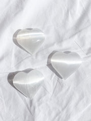 Selenite Heart | X Large