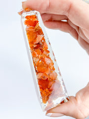 Orgonite Carnelian Obelisk | Medium