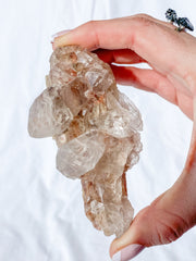 Himalayan Quartz Cluster with Inclusions 199g