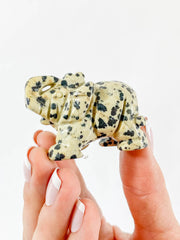 Dalmatian Jasper Carving