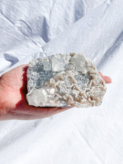 Apophyllite with Inclusions Cluster 545g