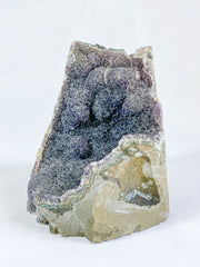 Black Amethyst CutBase Cluster 1.4kg