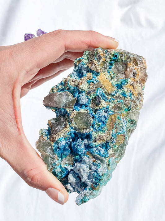 Quantum Quattro Natural Mineral Specimen Cluster 289g