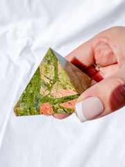 Unakite Pyramid | Large