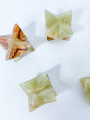 Green Onyx Merkaba | Large