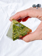 Unakite Pyramid | Large