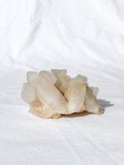 Smoky Himalayan Quartz Cluster with Inclusions 195g