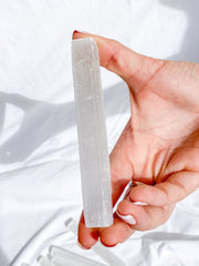 Selenite Natural Wand | Small