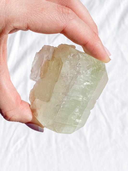 Green Apophyllite Cluster 157g