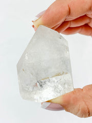 Clear Quartz Polished Point Phantom 135gm
