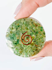 Orgonite Pop Sockets | Green Aventurine
