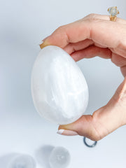 Selenite Egg | X Large