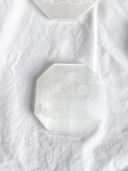 Selenite Meditation Chakra Plate