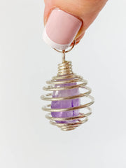 Silver Spiral Pendant