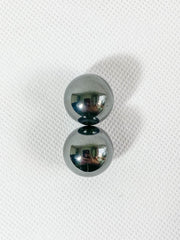Magnetic Hematite Sphere Pair | Mini