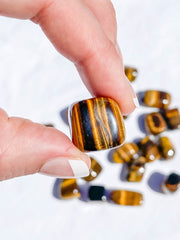 Tiger Eye Tumbles | Small