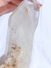 Himalayan Quartz Natural Point with Inclusions 273g
