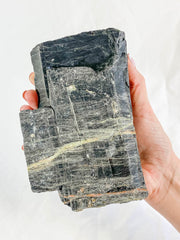 Black Tourmaline and Hematite Natural Chunk 1.2kg