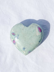 Ruby Fuchsite Heart | Large