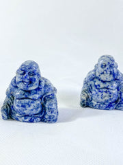 Sodalite Buddha Carving
