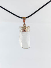 Vitality Pendant Natural Clear Quartz