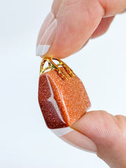 Gold Stone Bag Carving | Mini