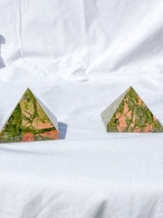 Unakite Pyramid | Large