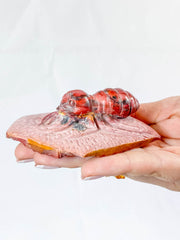 Mookaite Beetle Carving