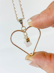 Love Crystals Pendant Rose Quartz