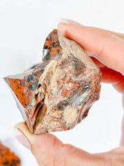 Red Obsidian Natural | Large