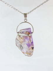 Amethyst Elestial Extra Large Pendant