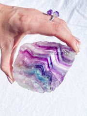 Fluorite Slice 274g