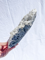 White Heulandite and Stilbite Cluster 1.2kg