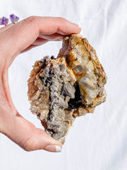 Quartz Natural Mineral Specimen Cluster 323g