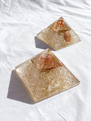 Orgonite Pyramid Clear Quartz
