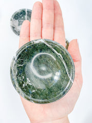 Black Onyx with inclusions Bowl | Medium