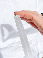 Selenite Natural Wand | Small
